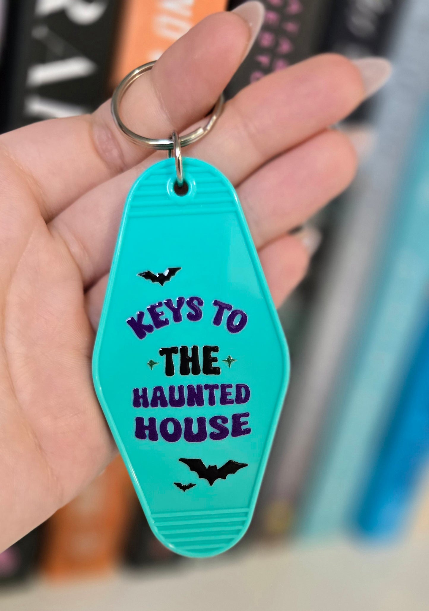 Keys To The Haunted House Motel Keychain