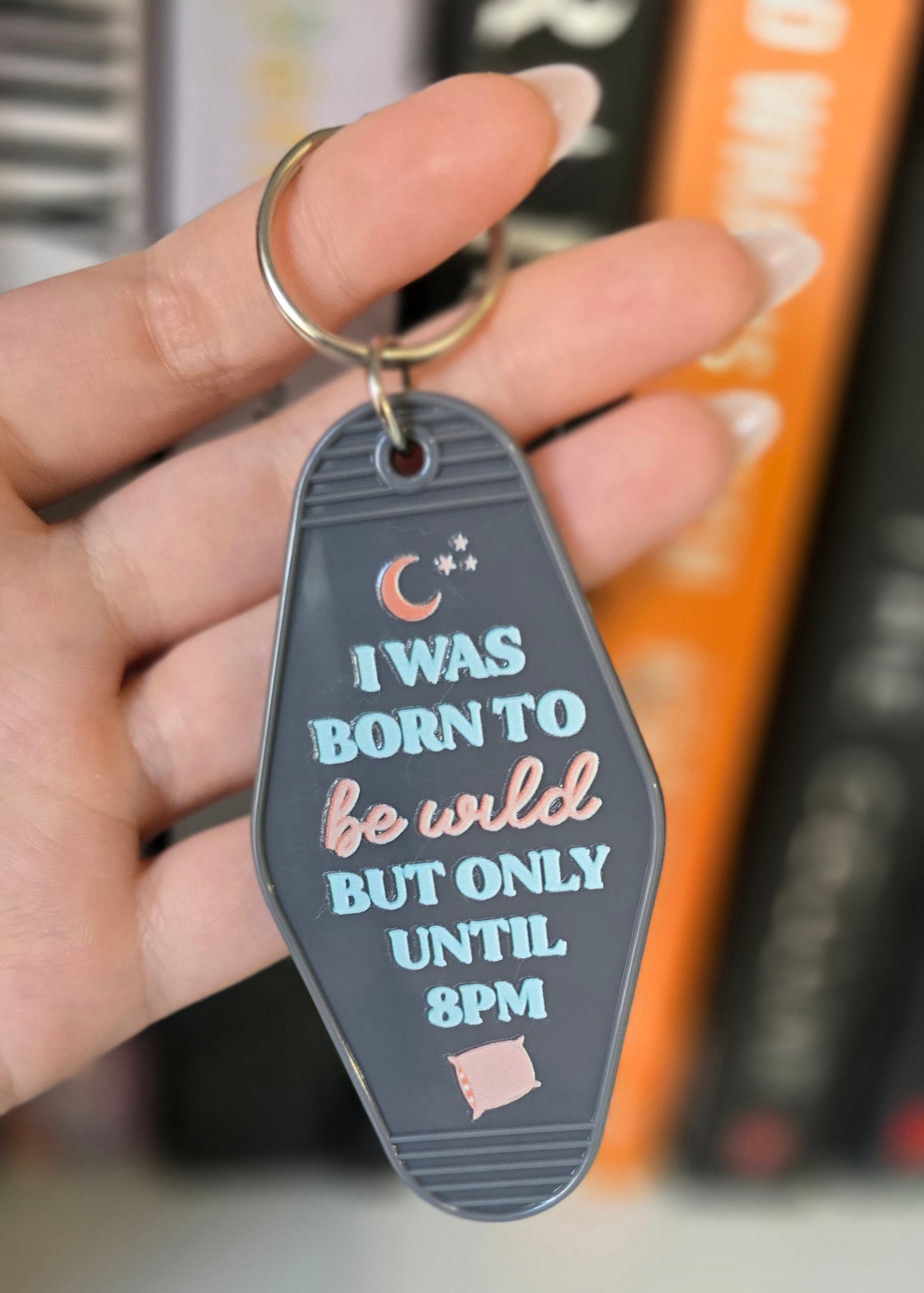 I Was Born To Be Wild Motel Keychain