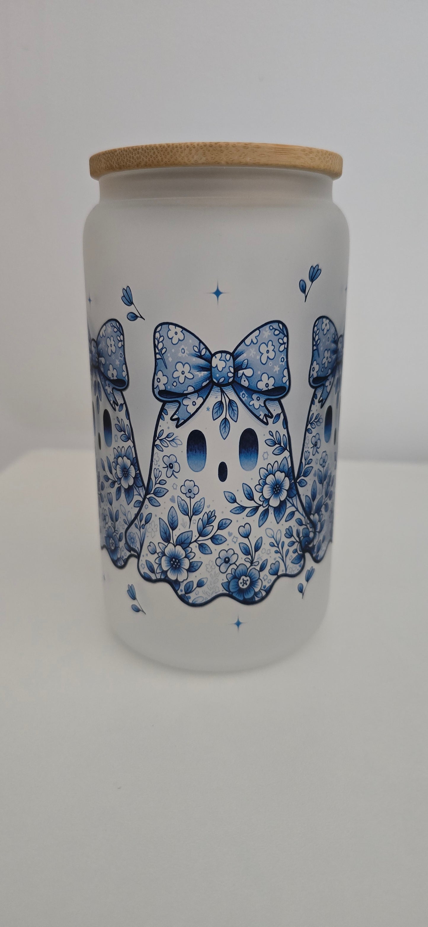 Ghost 16oz. Glass Tumbler