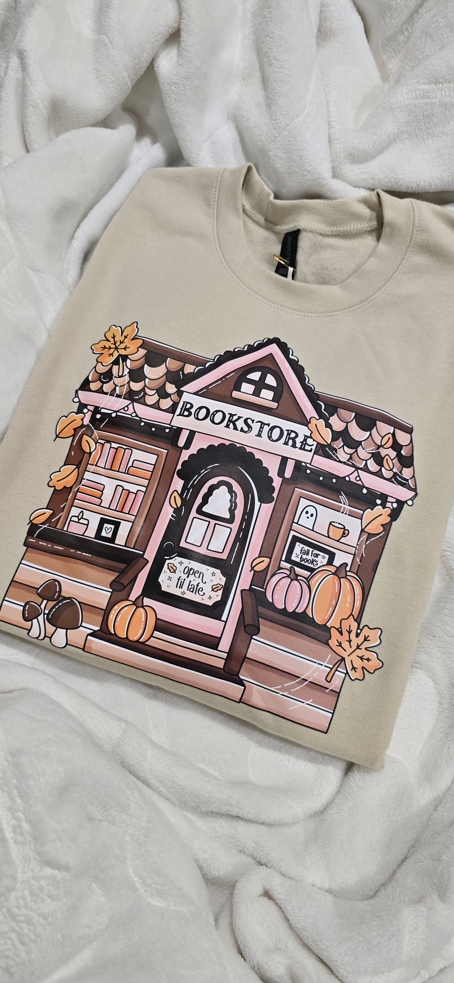 Cozy Fall Bookstore Shirt