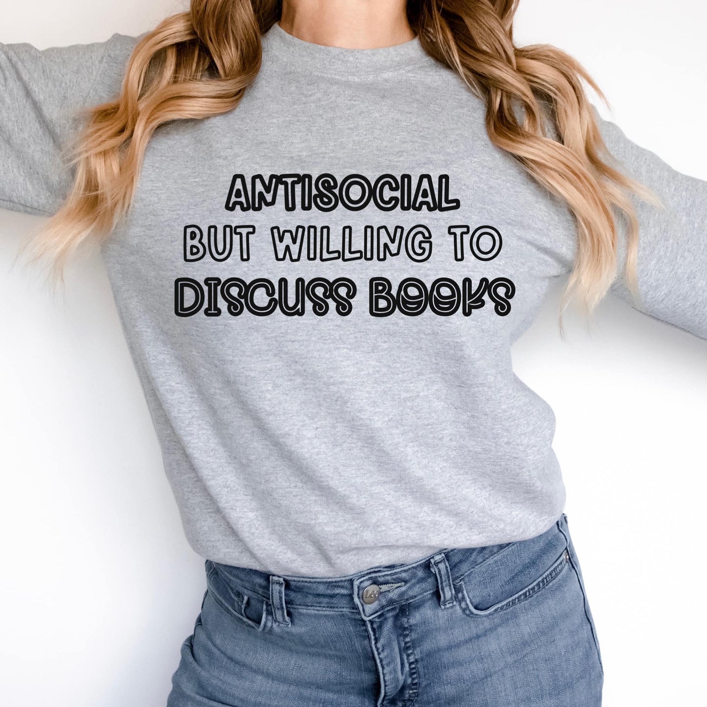 Antisocial But Willing To Discuss Books Shirt