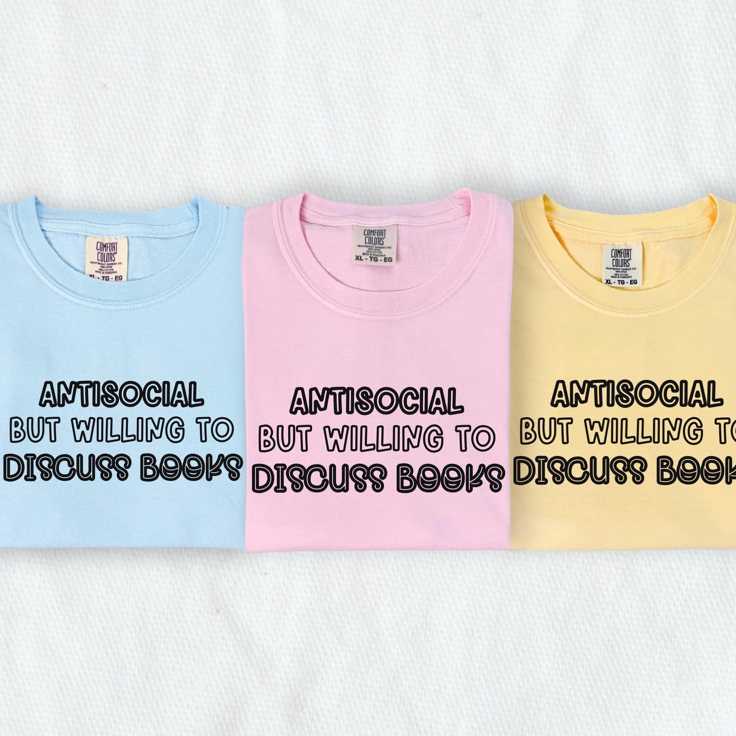 Antisocial But Willing To Discuss Books Shirt