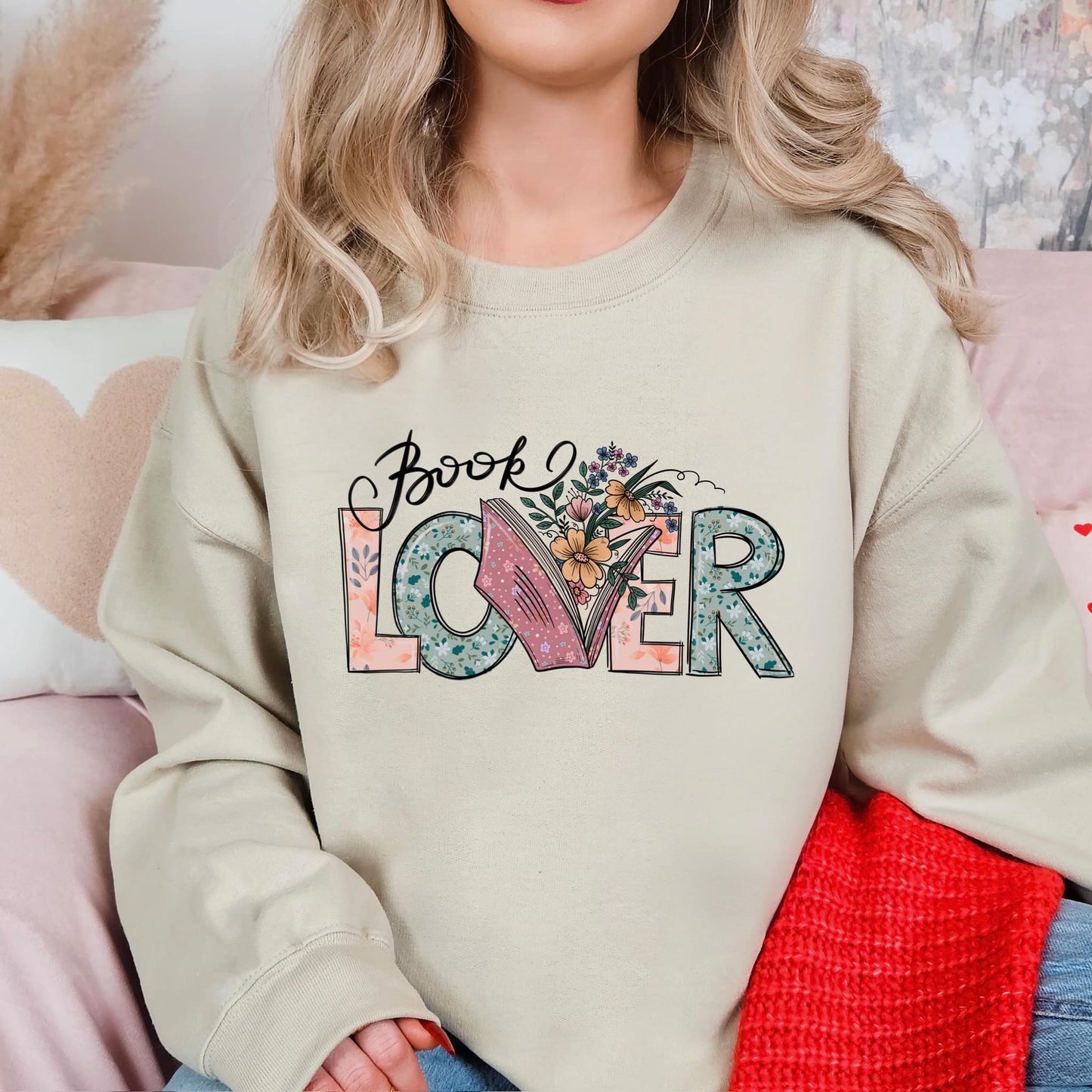 Book Lover Short Sleeve T-Shirt Comfort Colors Green- Limited Sizing