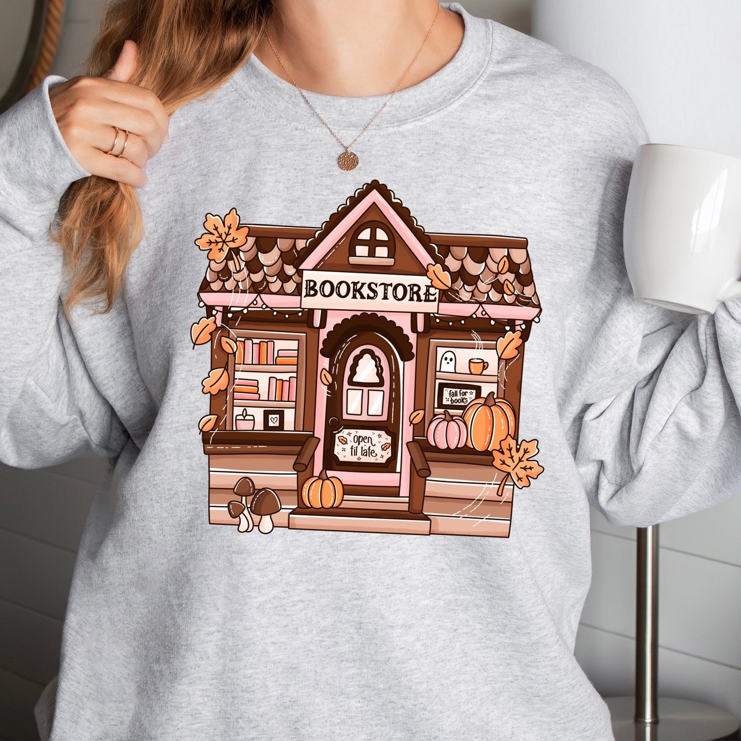 Cozy Fall Bookstore Shirt