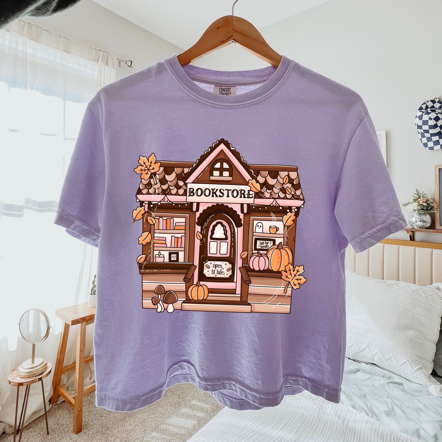 Cozy Fall Bookstore Shirt