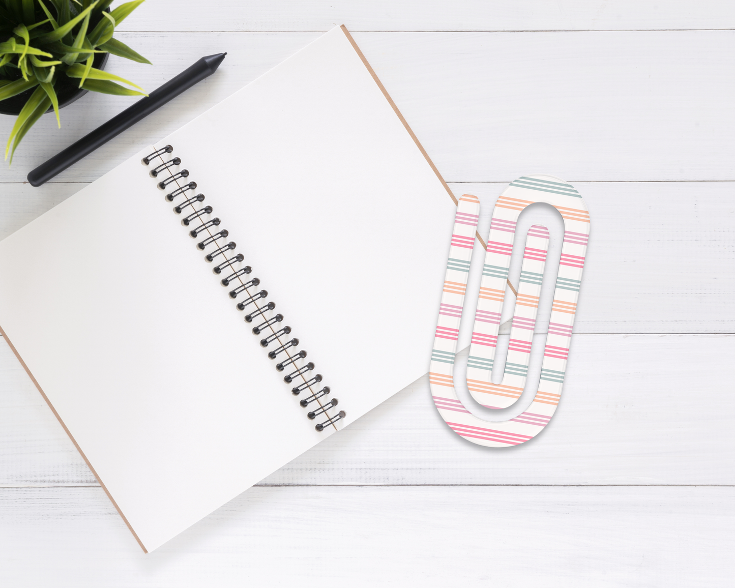 Stripes Jumbo Acrylic Bookmark
