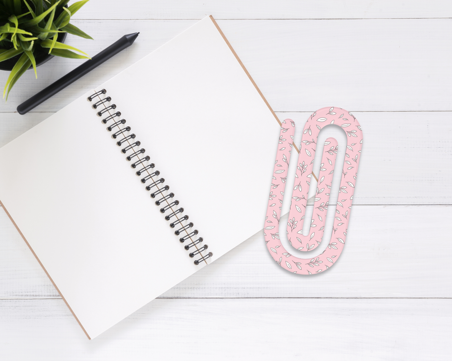 Pink Petals Jumbo Acrylic Bookmark