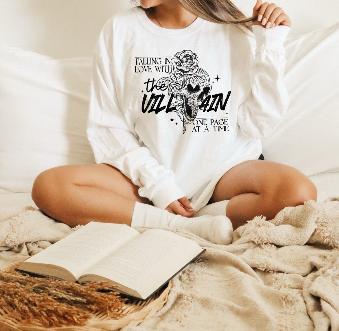 Falling In Love One Page At A Time Shirt