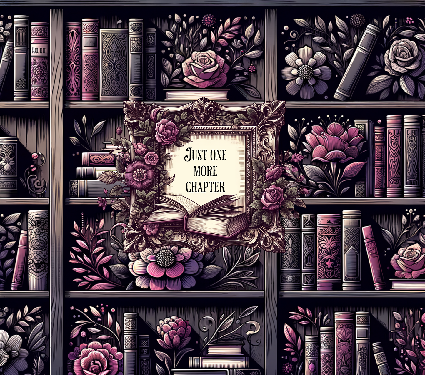 One More Chapter & Bookshelf Whispers Kindle Insert
