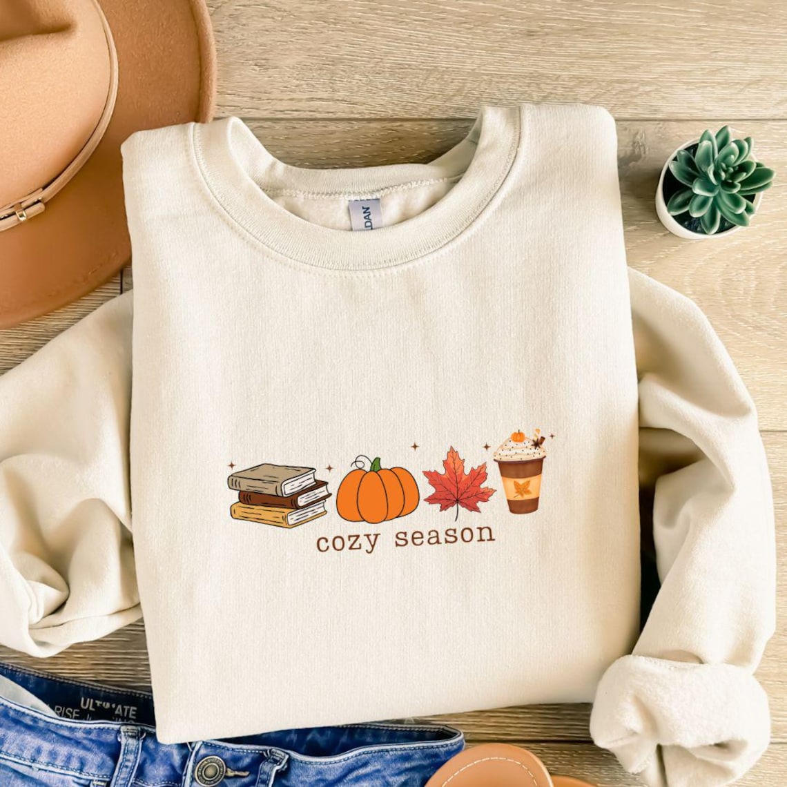Cozy Season Fall Tee – Short Sleeve, Long Sleeve, or Crewneck