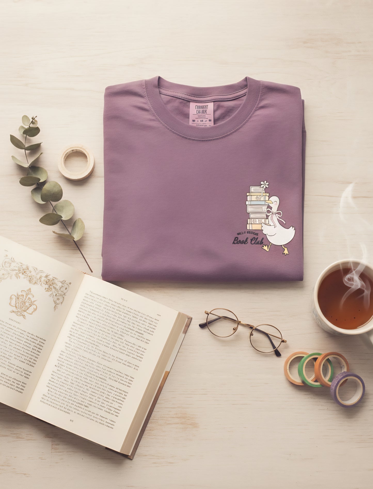 Silly Goose Book Club Pocket Print Shirt