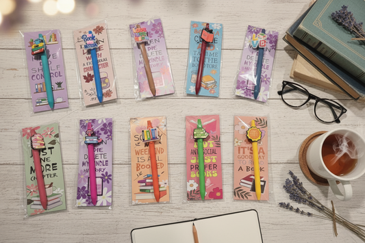 Book Lover’s Bookmark & Pen Set