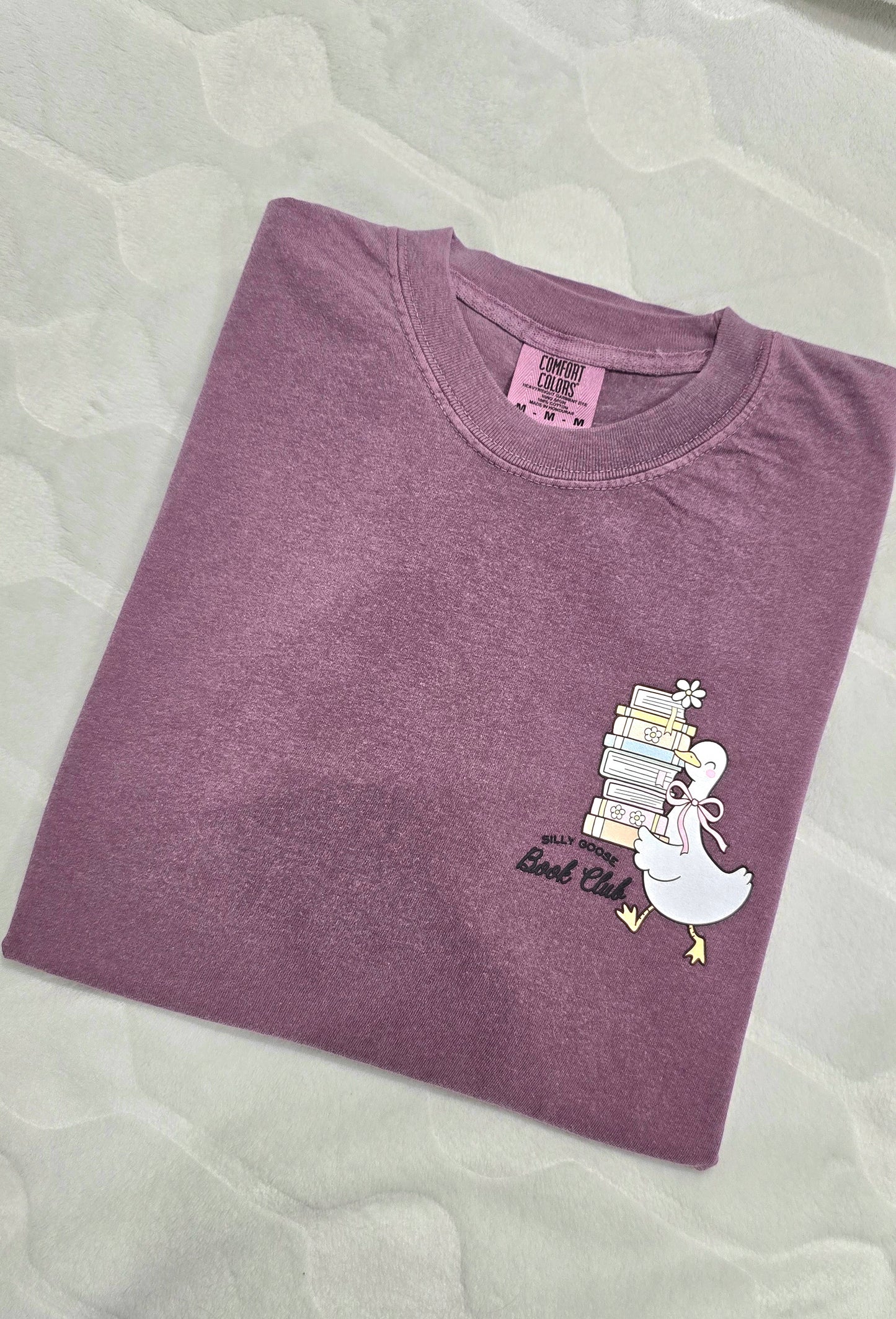 Silly Goose Book Club Pocket Print Shirt