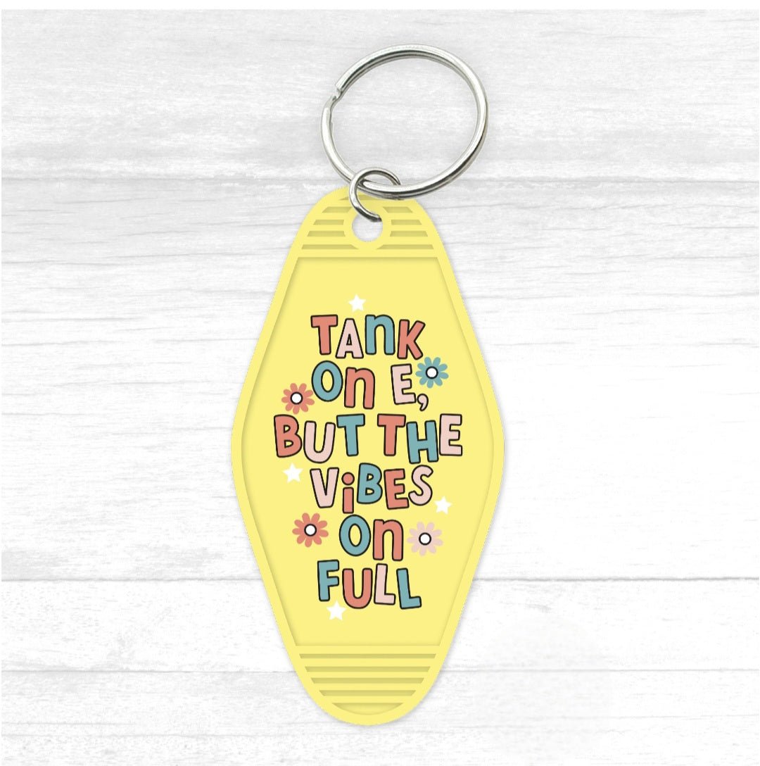 Tank On E Motel Keychain - CGS. Creations
