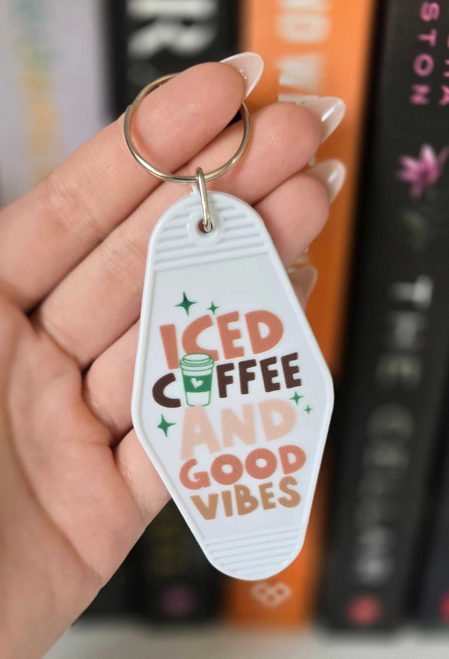 Retro Motel Keychain