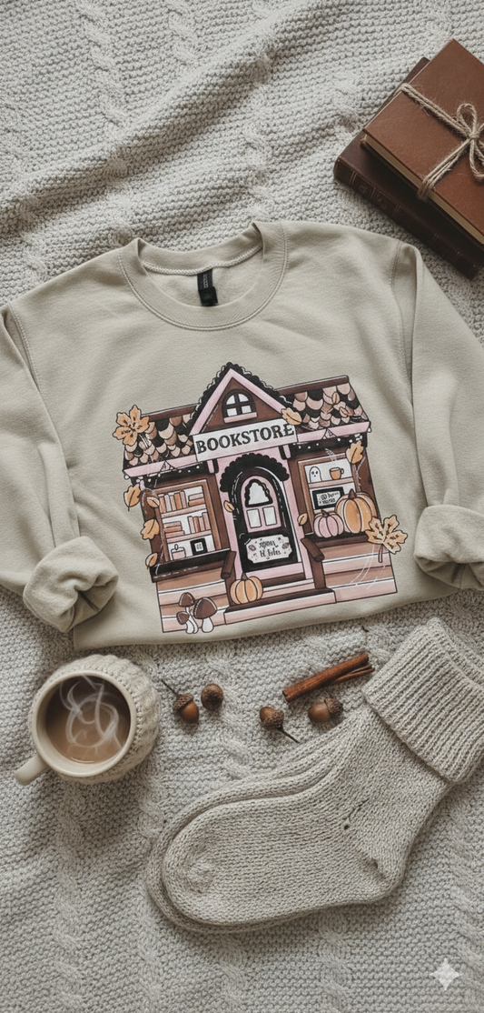 Cozy Fall Bookstore Shirt
