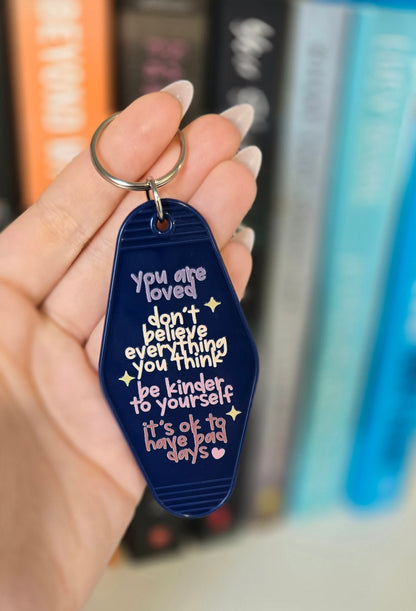 Little Reminders Motel Keychain