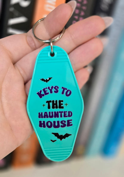 Keys To The Haunted House Motel Keychain