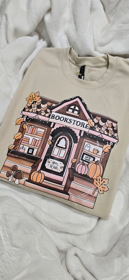 Cozy Fall Bookstore Shirt