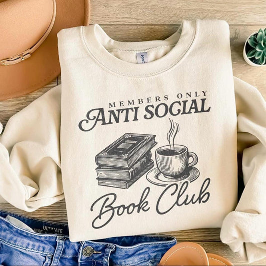 Anti Social Book Club Shirt