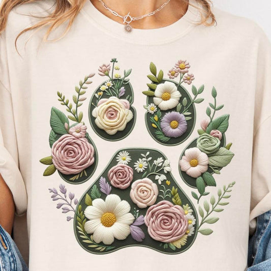 Paw-sitively Blooming Shirt