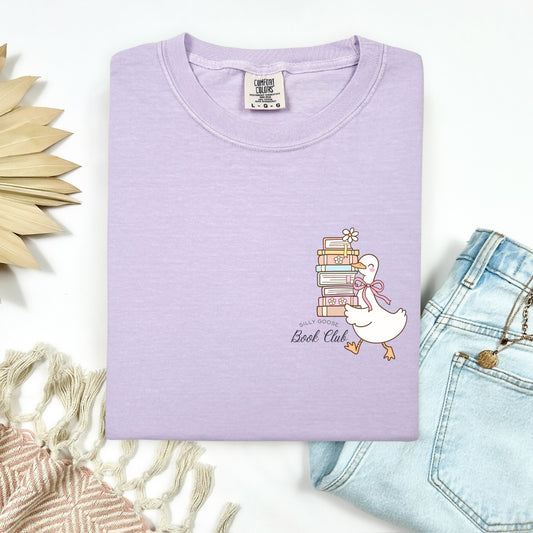 Silly Goose Book Club Pocket Print Shirt