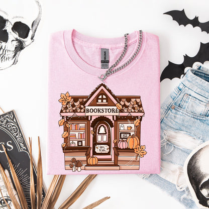 Cozy Fall Bookstore Shirt