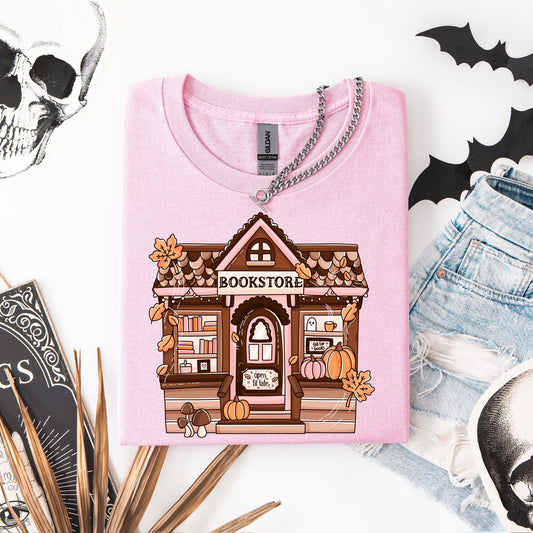 Cozy Fall Bookstore Shirt