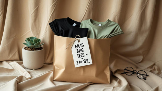 Grab Bag Tees – 2 Mystery Tees for $25