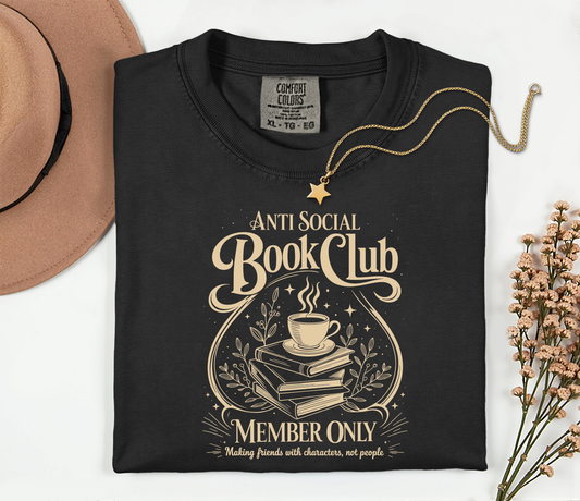 Anti Social Book Club Shirt