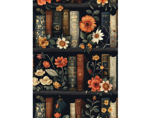 The Vintage Book Nook Kindle Insert