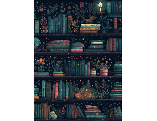 Midnight Blooms & Dark Pages Kindle Insert