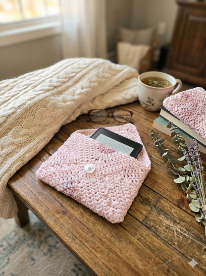 Handmade Crochet Kindle Sleeve
