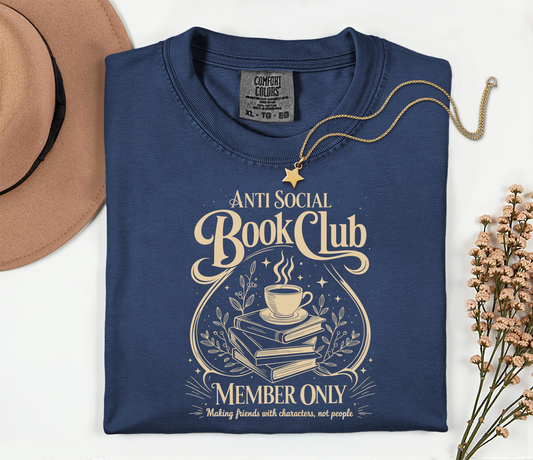 Anti Social Book Club Shirt