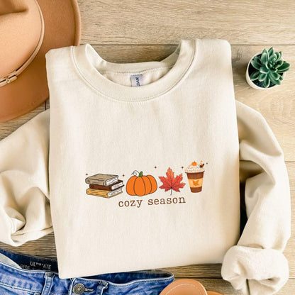 Cozy Season Fall Tee – Short Sleeve, Long Sleeve, or Crewneck