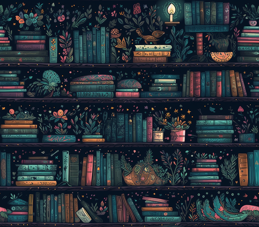 Midnight Blooms & Dark Pages Kindle Insert