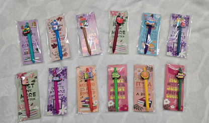Book Lover’s Bookmark & Pen Set
