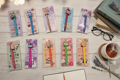 Book Lover’s Bookmark & Pen Set