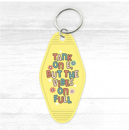 Tank On E Motel Keychain - CGS. Creations